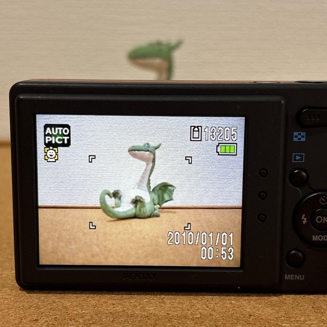 【可愛いすぎるコンデジ】PENTAX optio H90 オレンジ×シルバー