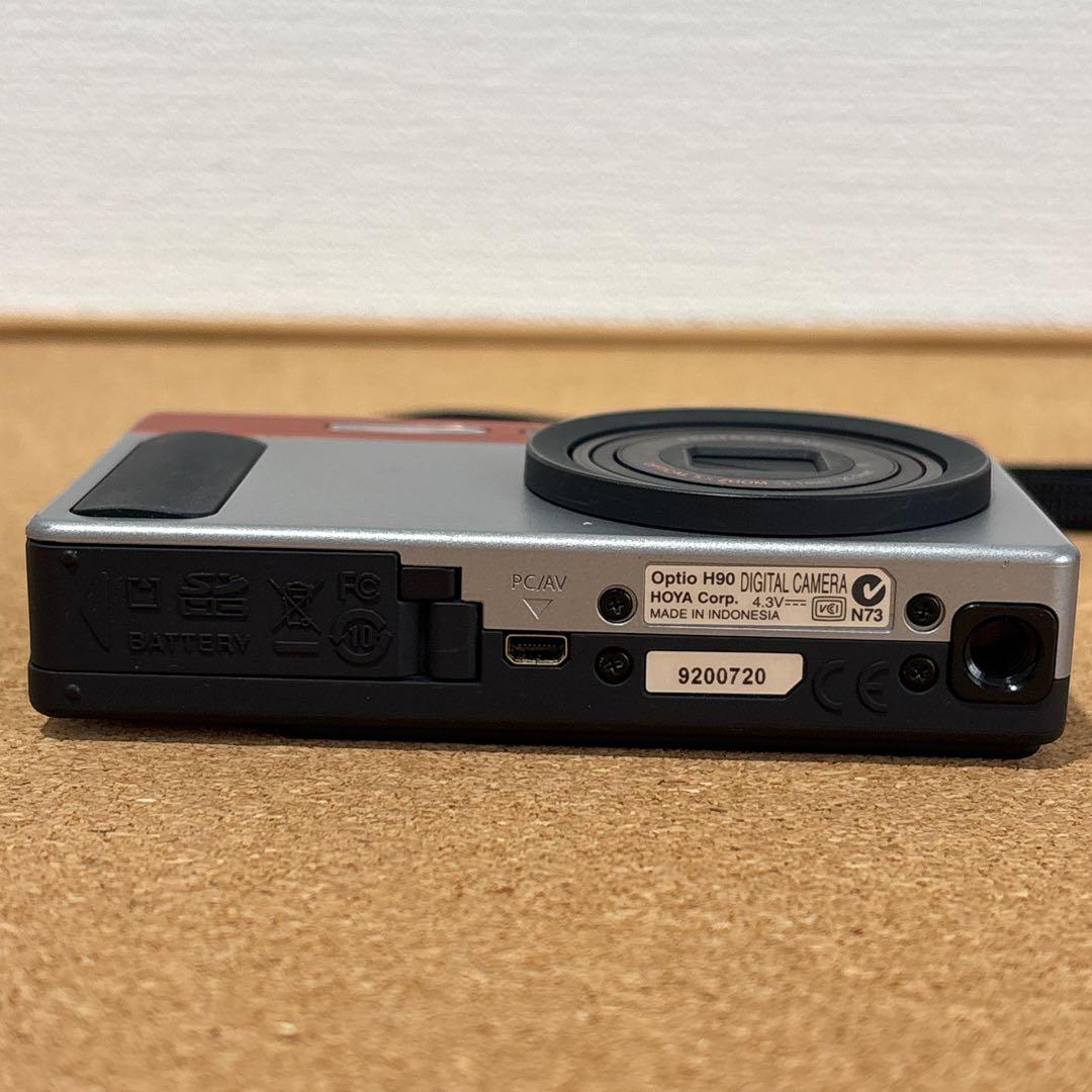 【可愛いすぎるコンデジ】PENTAX optio H90 オレンジ×シルバー
