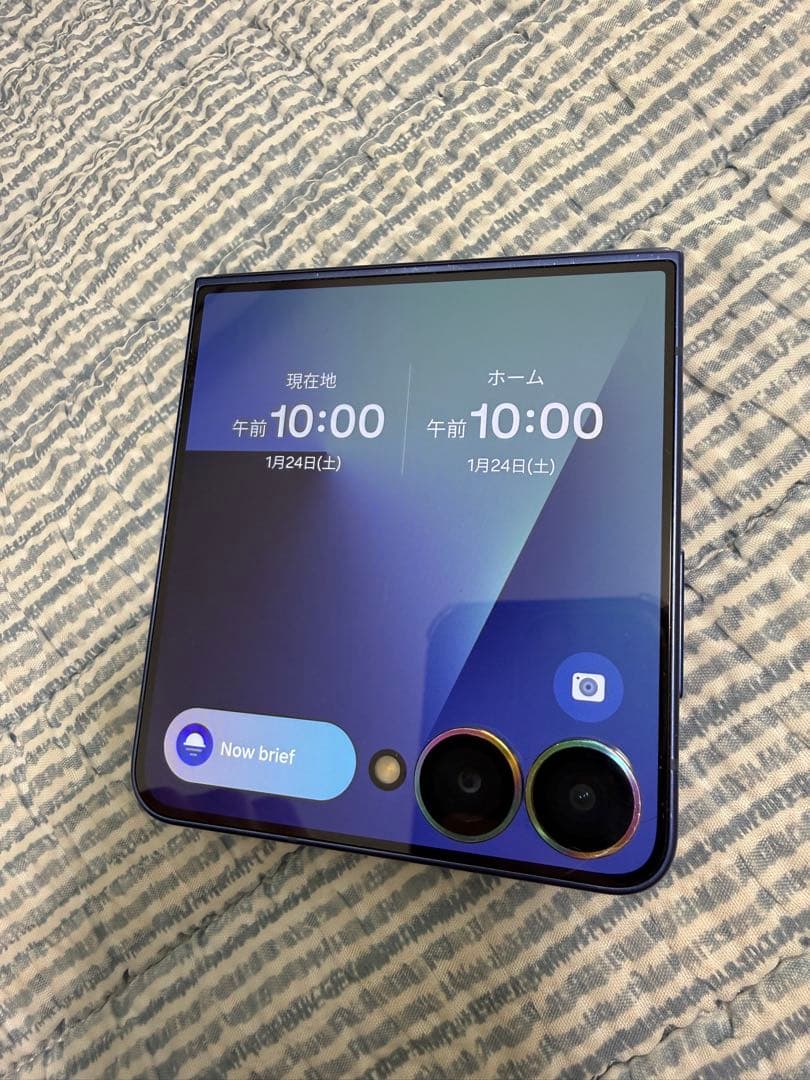 ダ*B様 [格安]Galaxy Z Flip7 512GB ブルー大容量 SIM