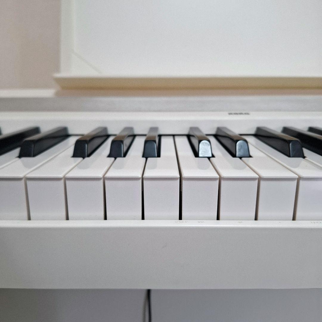 【廃盤品】KORG デジタルピアノ B1 ホワイト スタンド セット