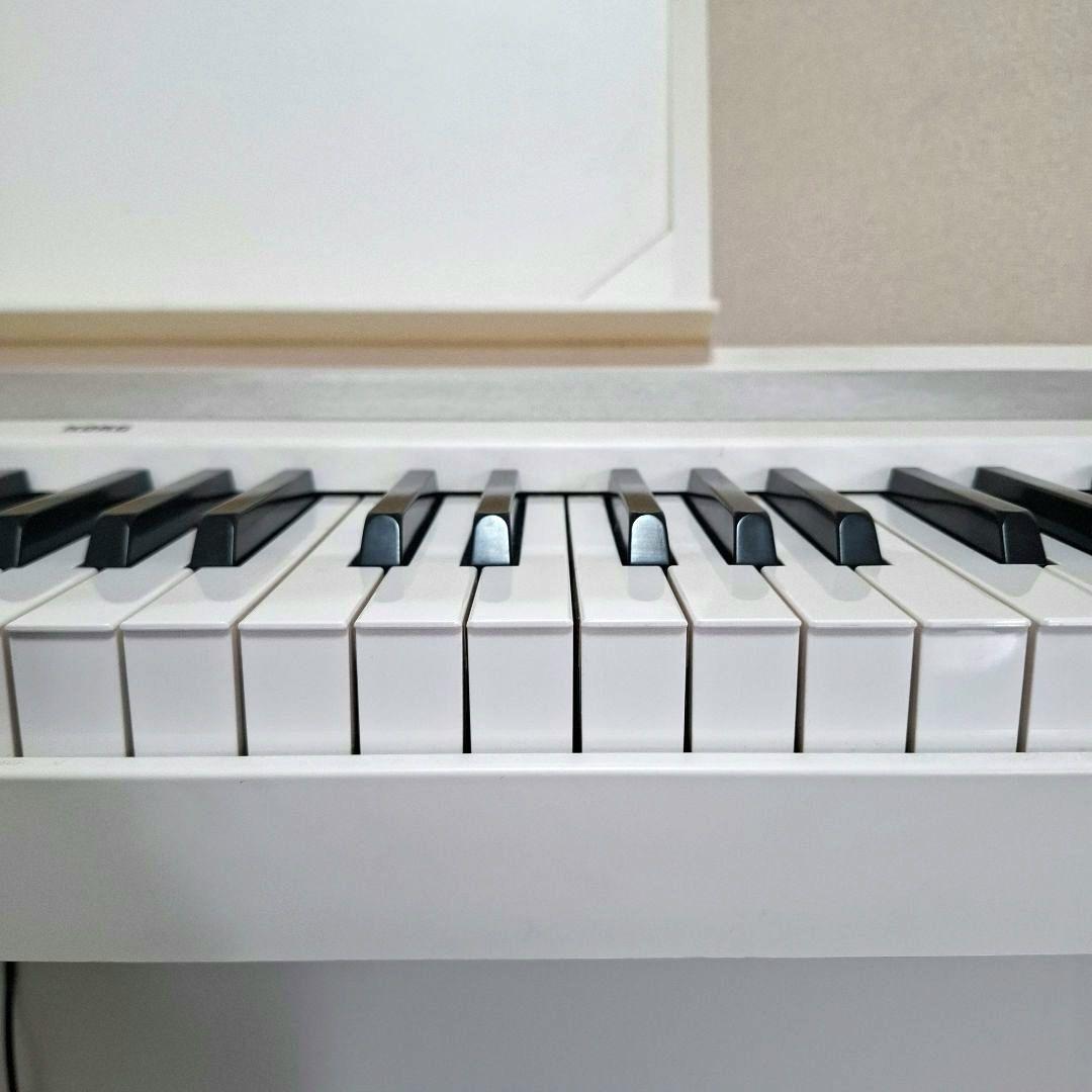 【廃盤品】KORG デジタルピアノ B1 ホワイト スタンド セット