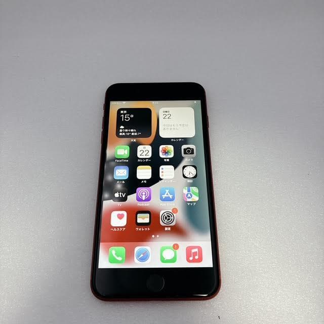 【美品】iPhone8 Plus 64GB SIMフリー レッド