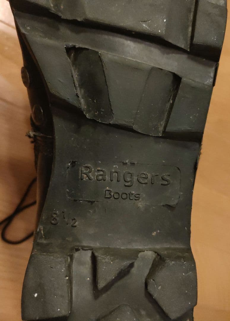 ビンテージ Rangers ジャングルブーツ 27cm メンズ ブラック