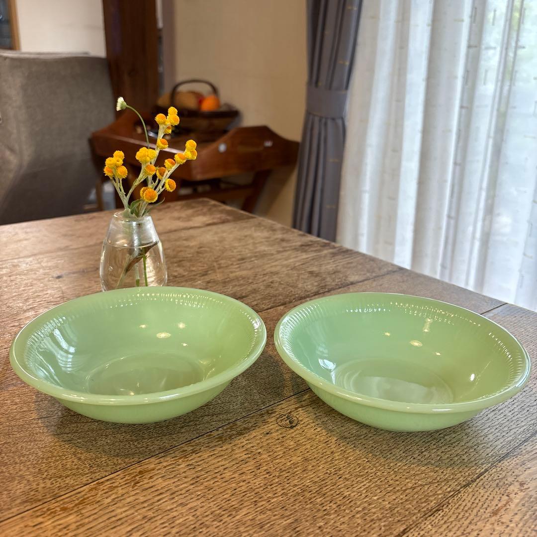 ファイヤーキング　ジェーンレイ　オートミールボウル　2枚