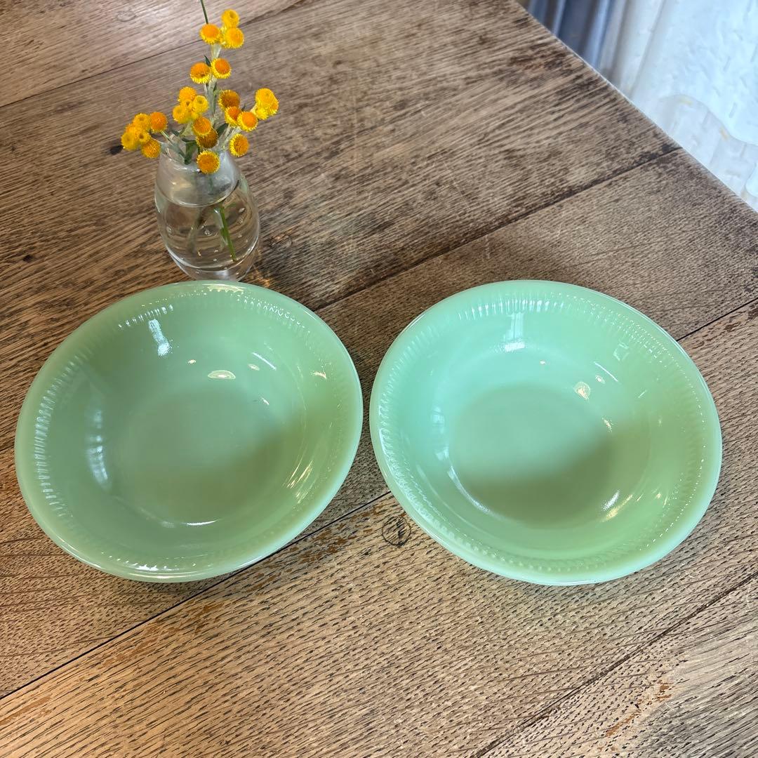 ファイヤーキング　ジェーンレイ　オートミールボウル　2枚