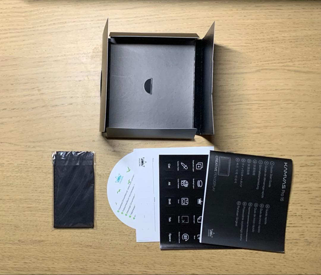 液タブ・ペンタブ HUION Kamvas Pro16 & Mini Keydial KD100