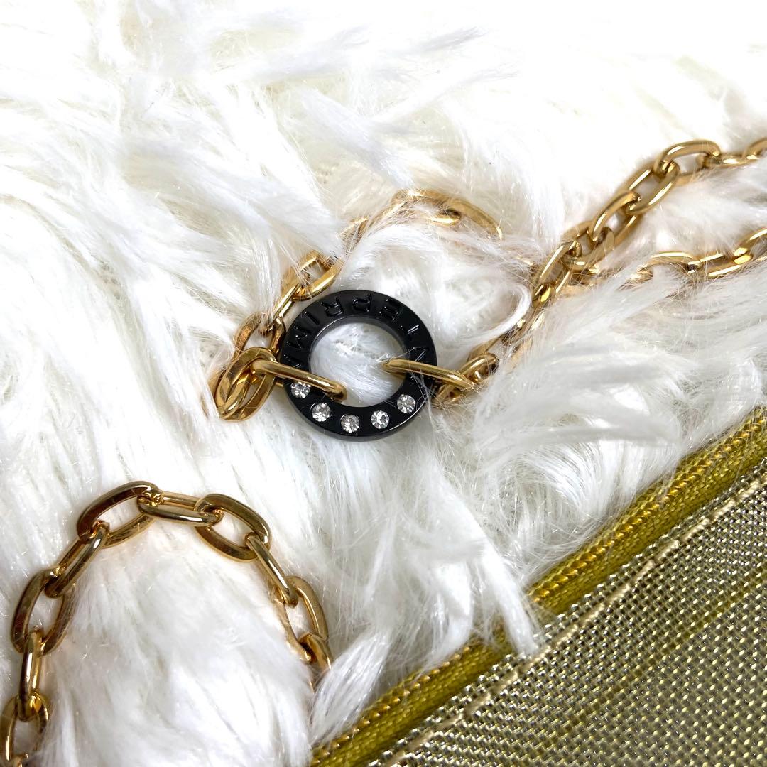 美品✨アンテプリマ　トートバッグ　インストレッチオ　ゴールドポーチストラップ付き