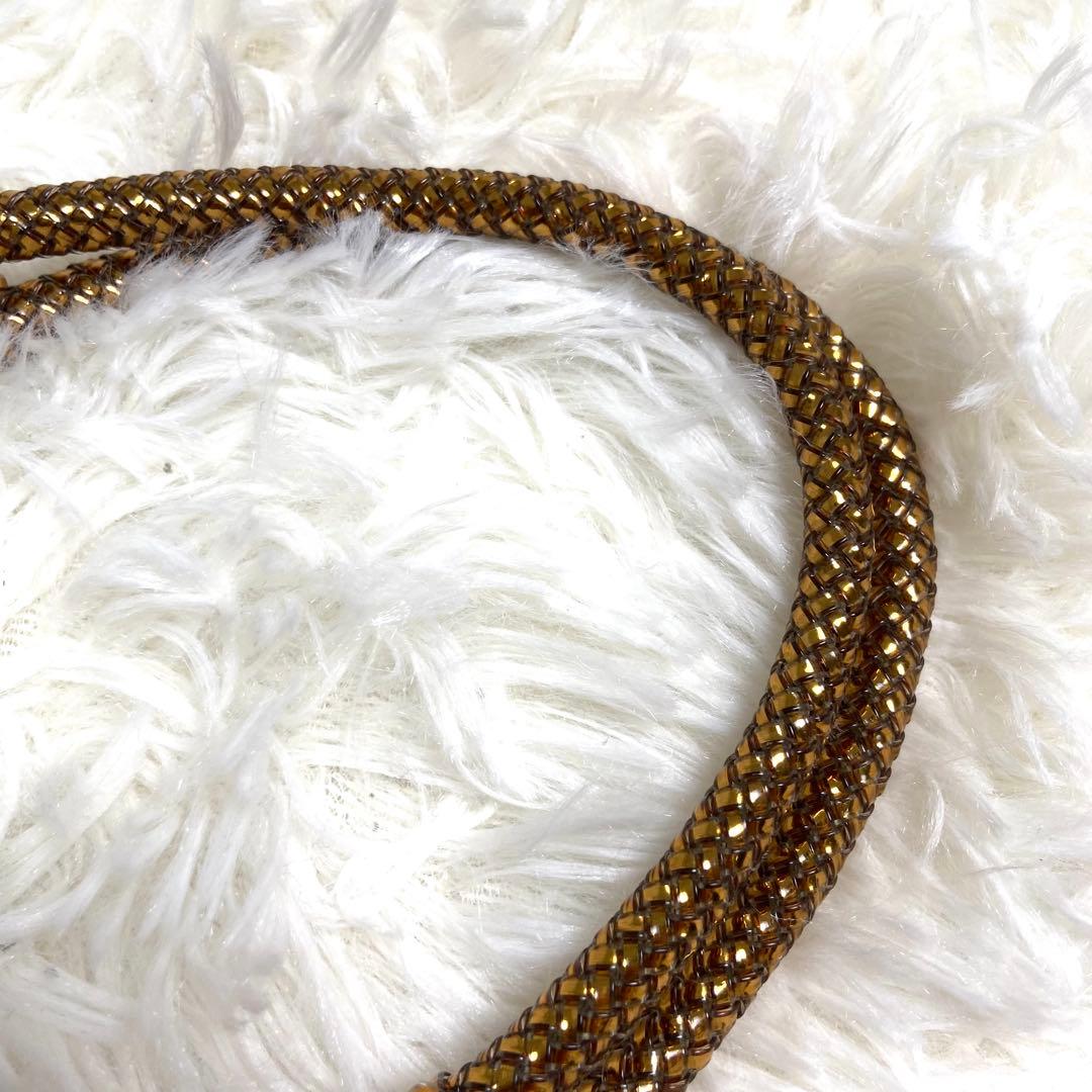 美品✨アンテプリマ　トートバッグ　インストレッチオ　ゴールドポーチストラップ付き