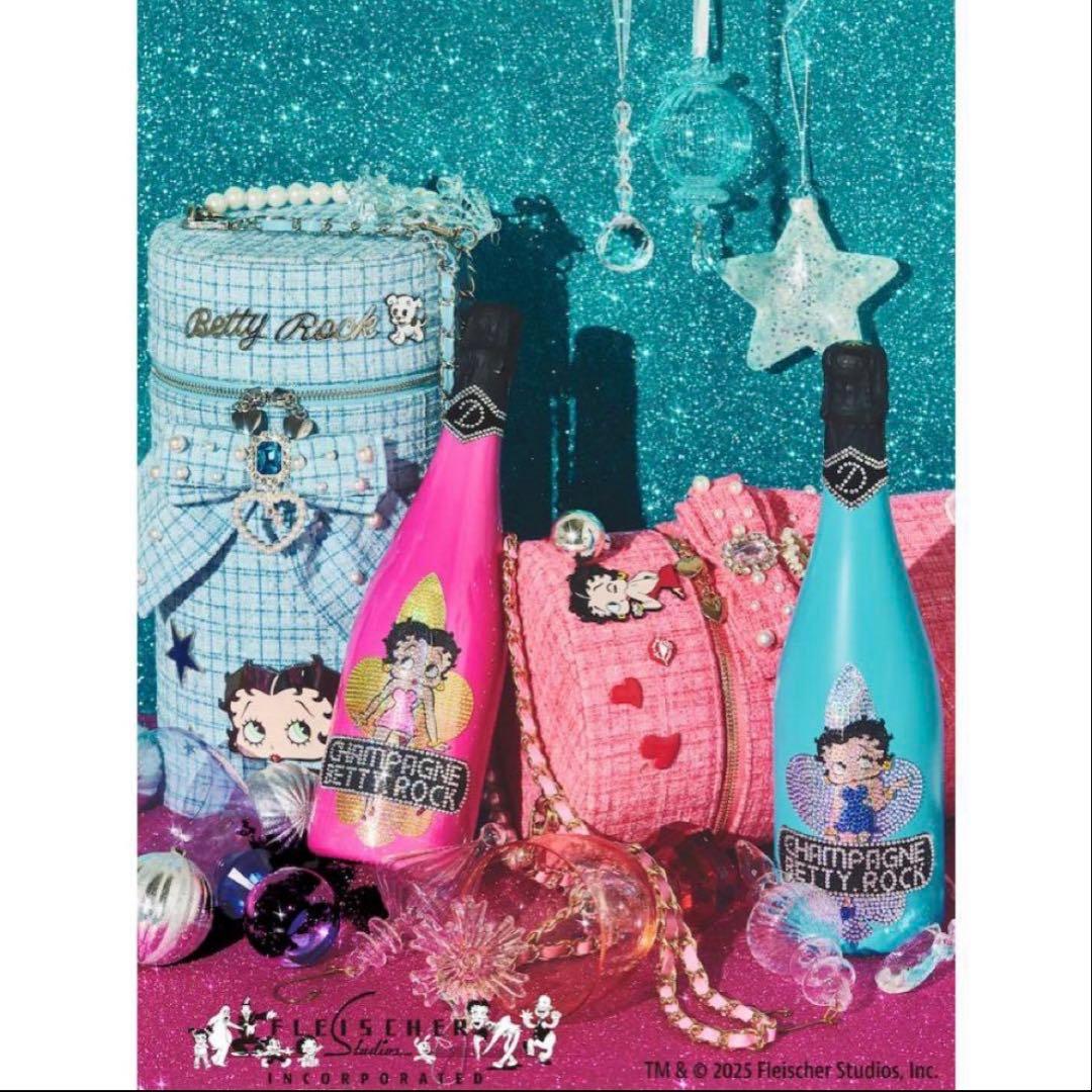 D.ROCK×Betty Boop コラボシャンパン ツイード ピンク