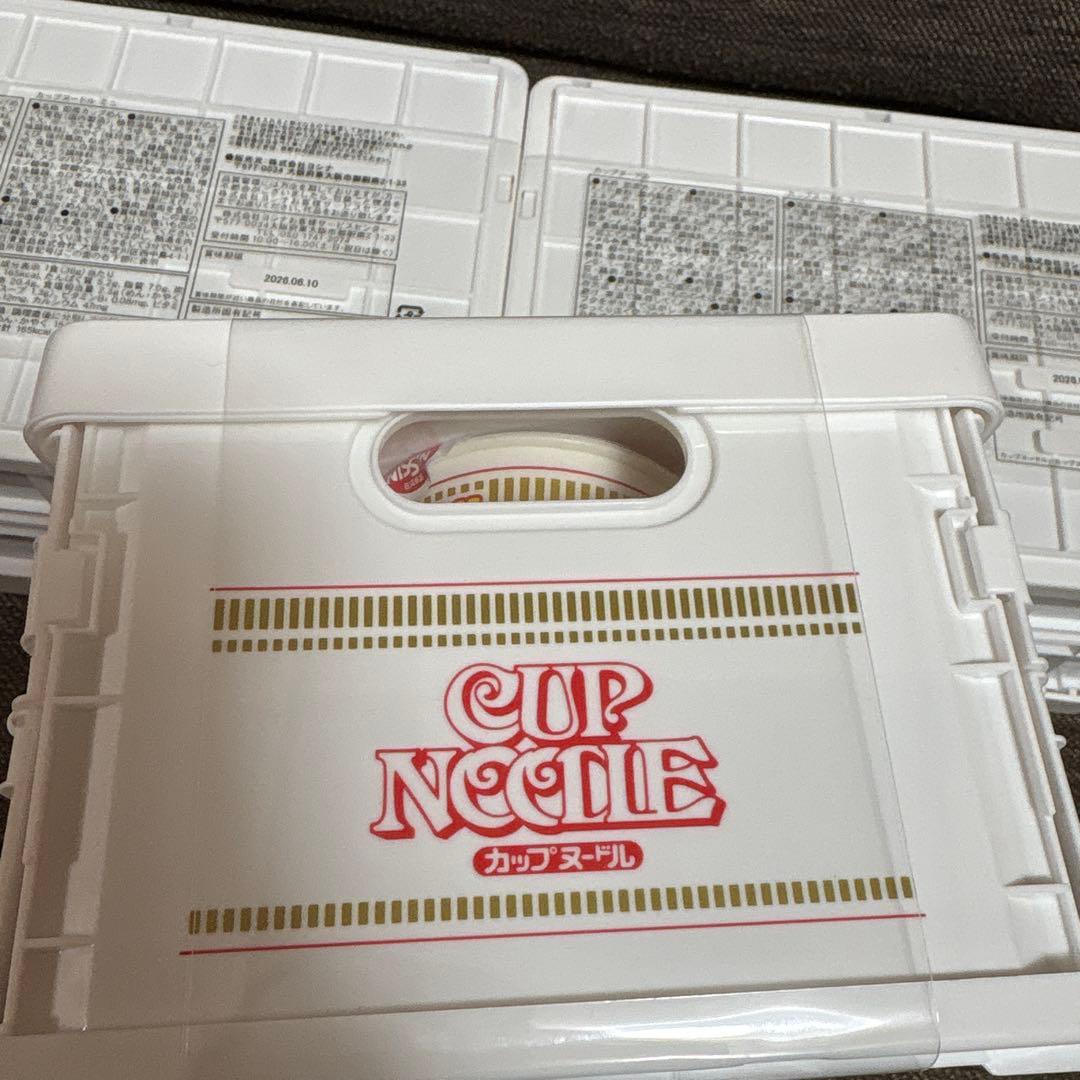 カップヌードル 折り畳みコンテナ シーフード カレー 2個×8個計16個入り