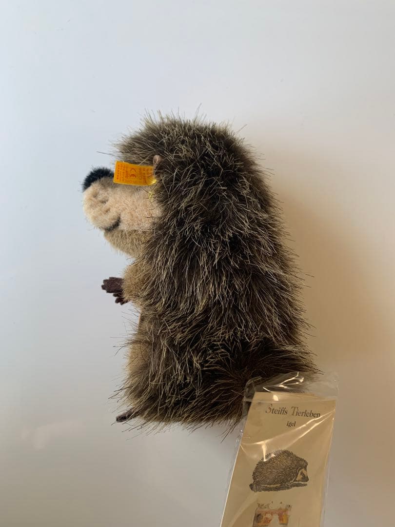 タグ付き！Steiff シュタイフ　ハリネズミ