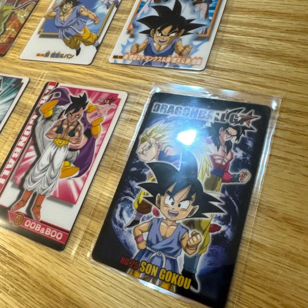 ドラゴンボールGT プラスチックカード　まとめ売り【5779