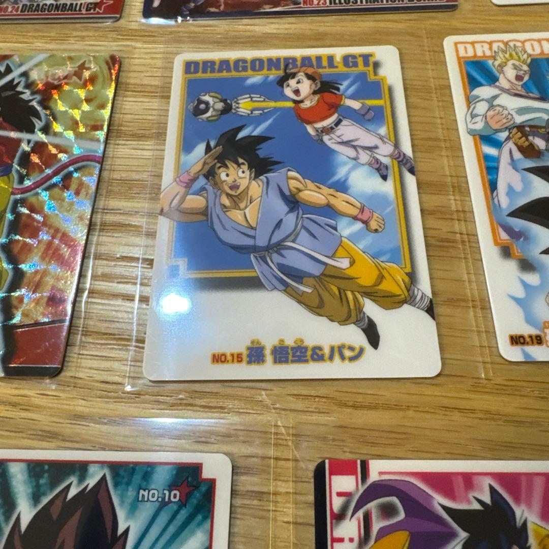 ドラゴンボールGT プラスチックカード　まとめ売り【5779