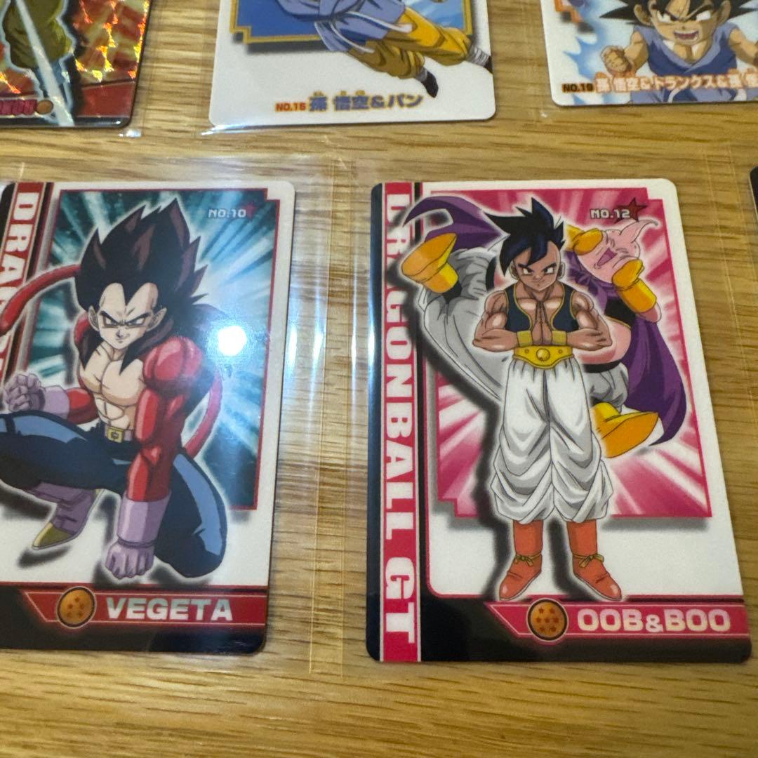 ドラゴンボールGT プラスチックカード　まとめ売り【5779