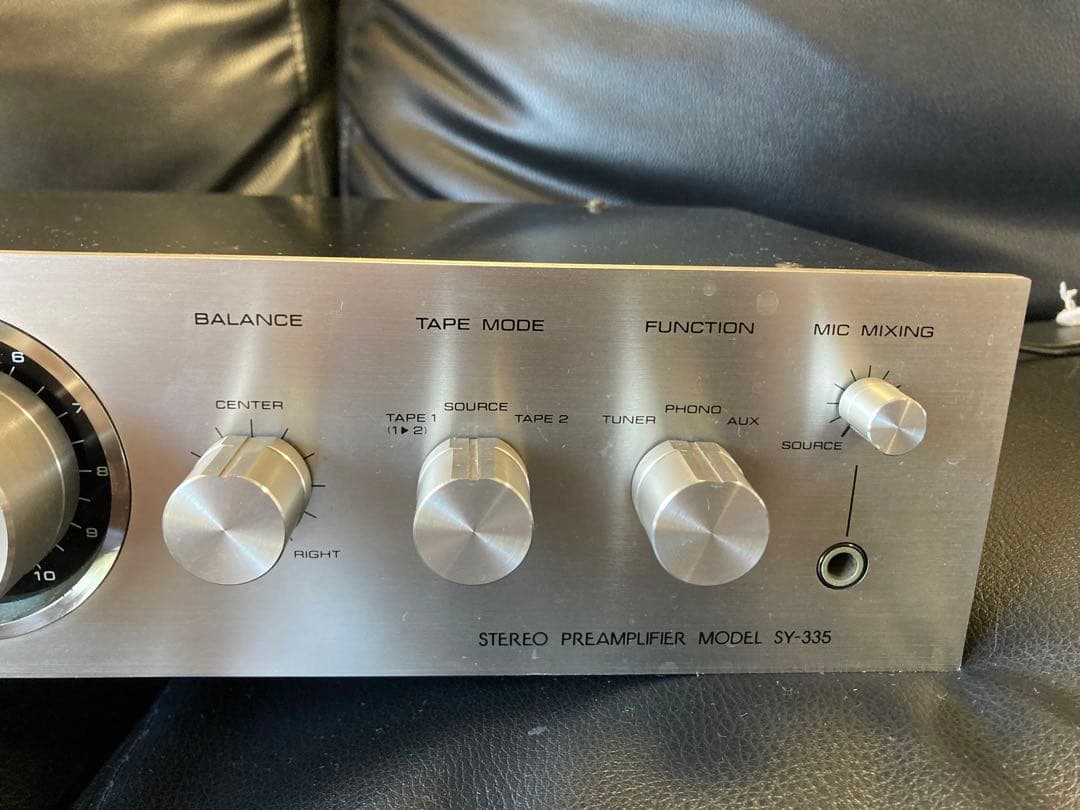 Aurex 　SY-335　プリアンプ　コントロールアンプ　オーレックス