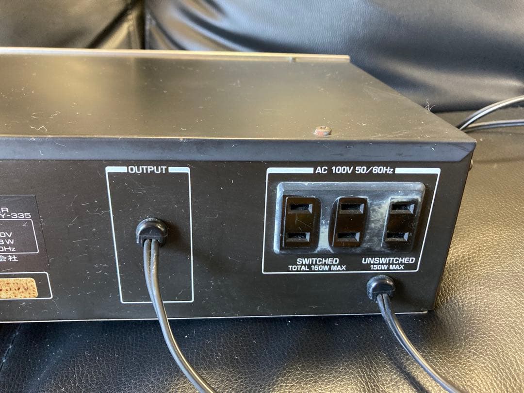 Aurex 　SY-335　プリアンプ　コントロールアンプ　オーレックス