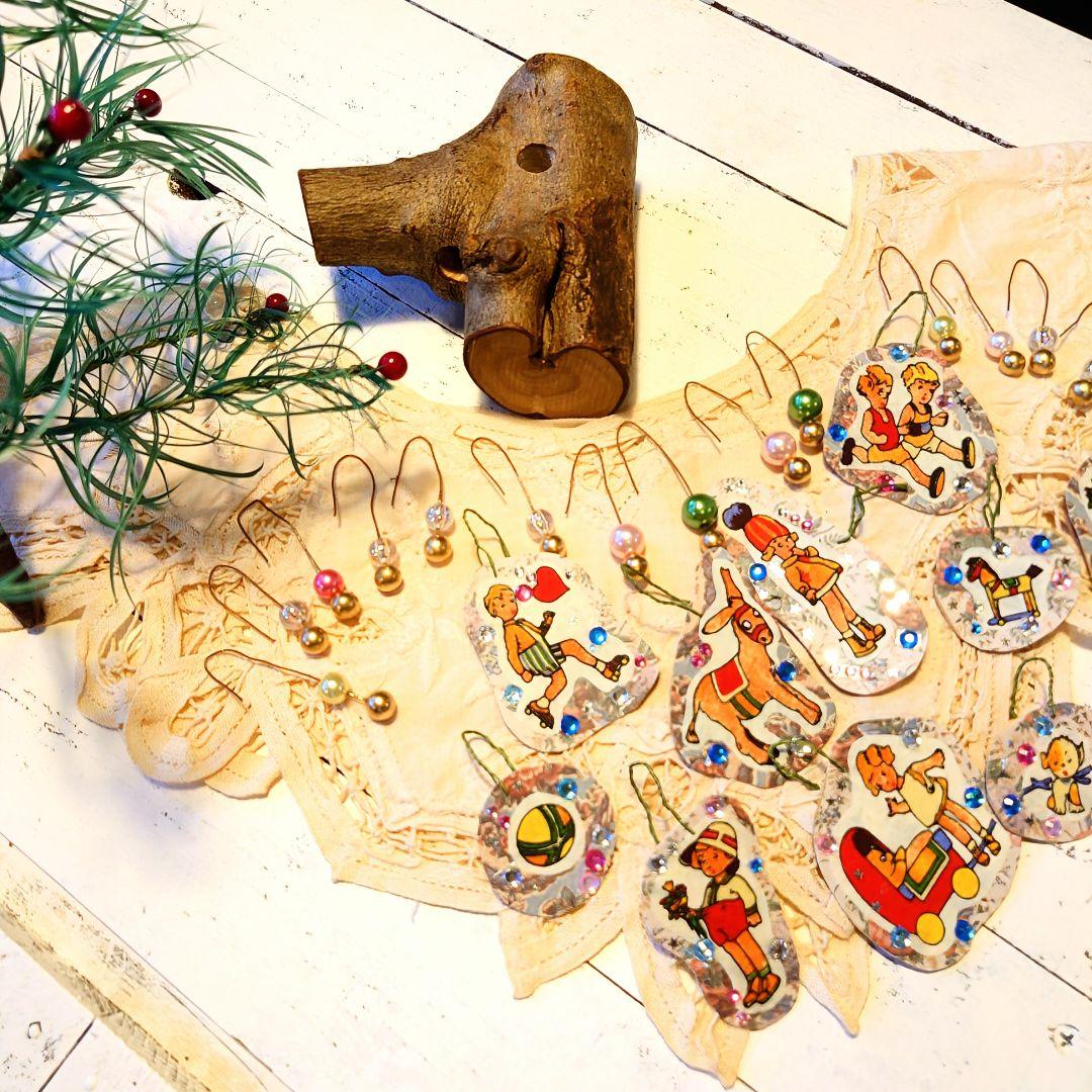 クリスマスツリー フェザーツリー ヴィクトリアン アンティーク風 ブライス