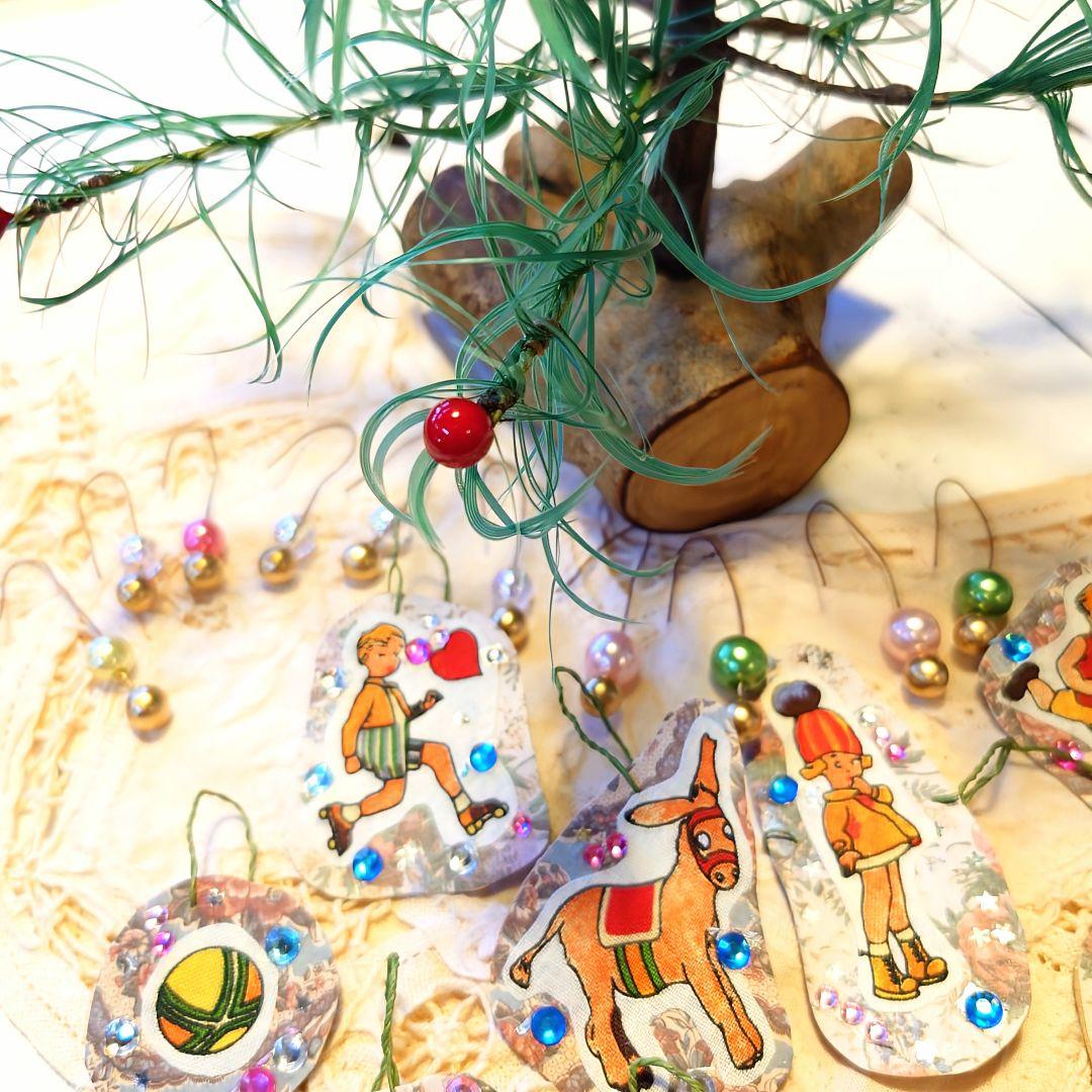 クリスマスツリー フェザーツリー ヴィクトリアン アンティーク風 ブライス