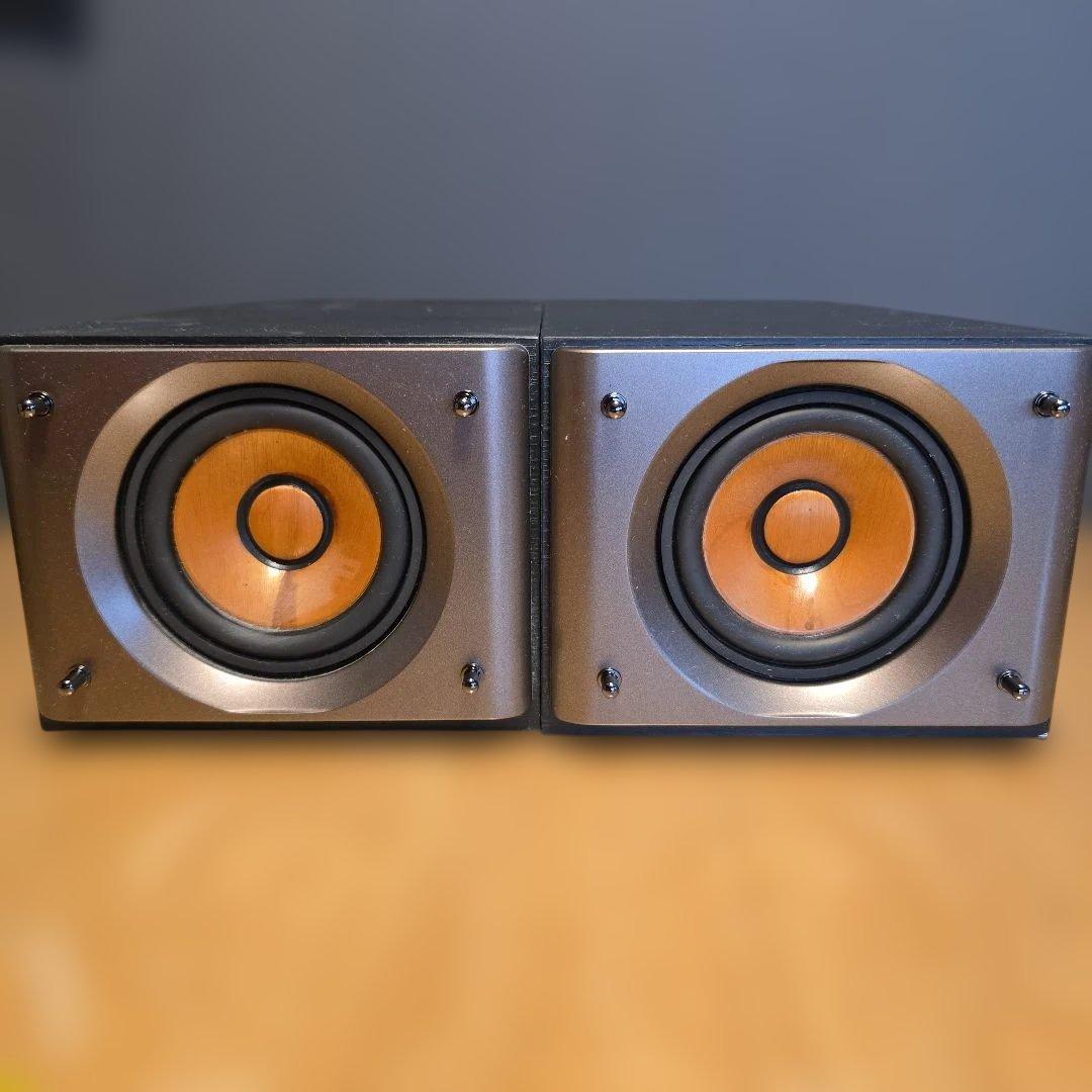 【極美品】JVC フルレンジウッドコーンスピーカー ペア SP-EXS55