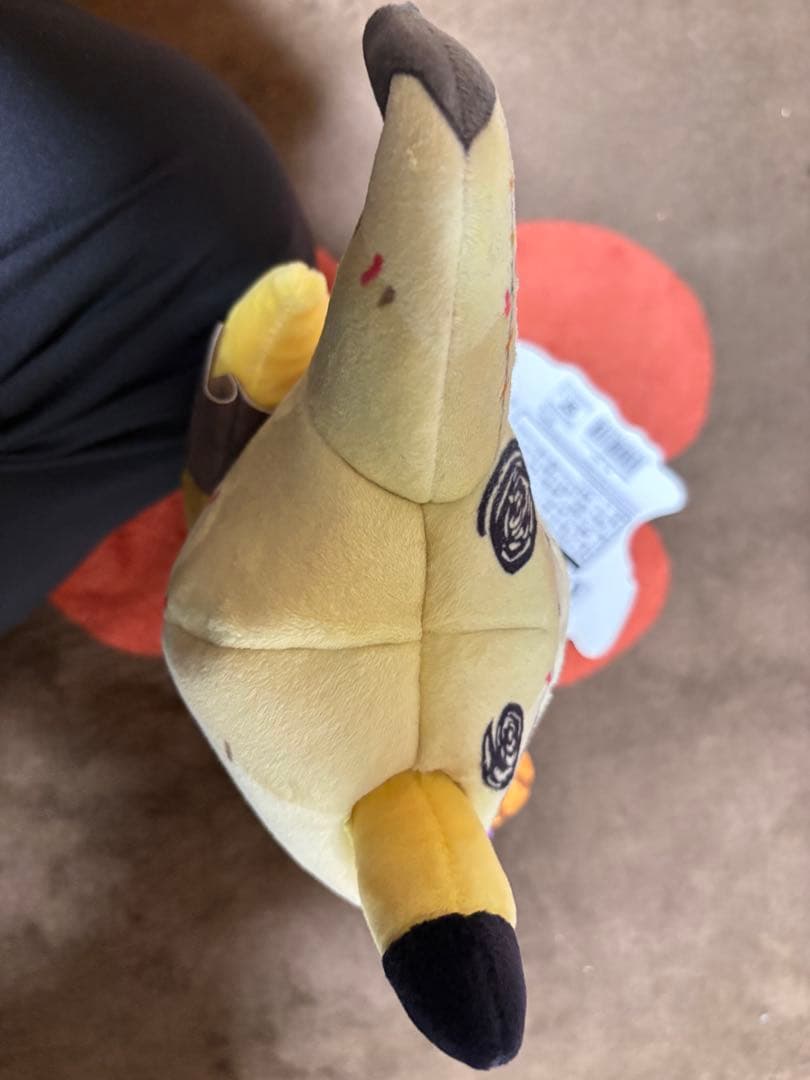 タグ付き ポケモンセンター限定 ハロウィン ミミッキュ仮装ピカチュウ ぬいぐるみ