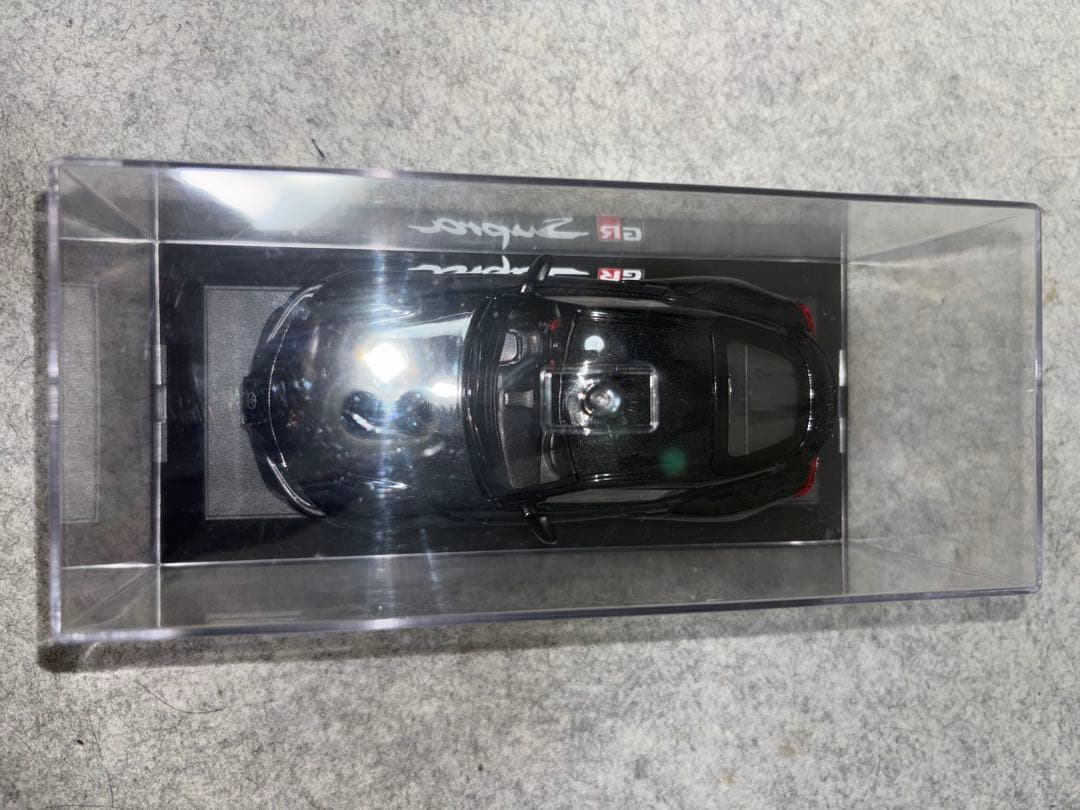 非売品GR Supra 1/64 ブラック ミニカー ケース付き