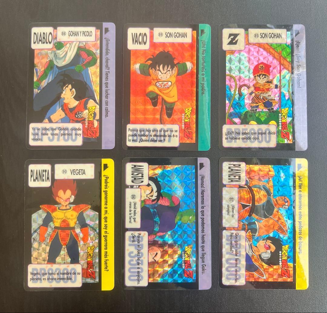 【美品】　スペイン版　3弾　フルコンプ　ドラゴンボール　カードダス