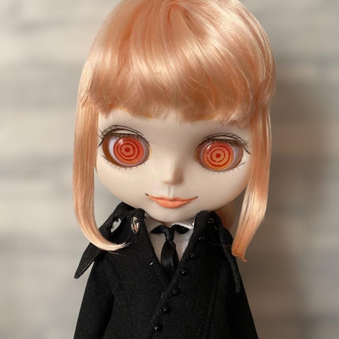 『キュートなマキマ』カスタムドール #チェンソーマン アイチップ全て同柄