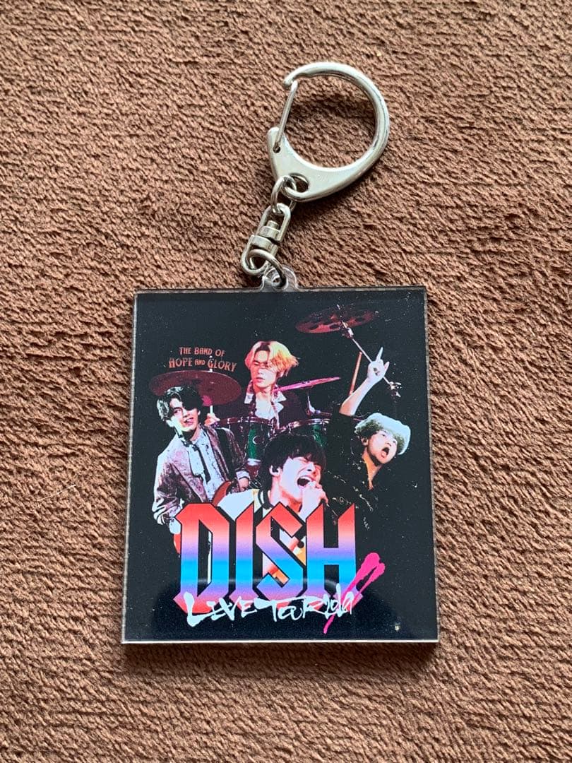DISH// グッズ バンT ライトバングル キーホルダー