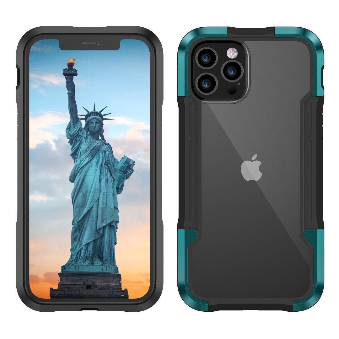 新品 iPhoneケース PC背面＋TPUバンパート軽量 耐衝撃 SGS二層構造