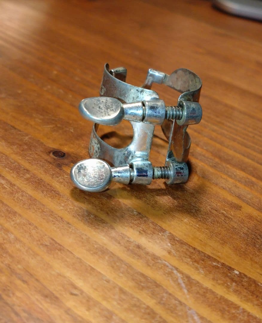 Altosaxリガチャーハリソン（メイヤー用）＋ジャンクMeyerマウスピース