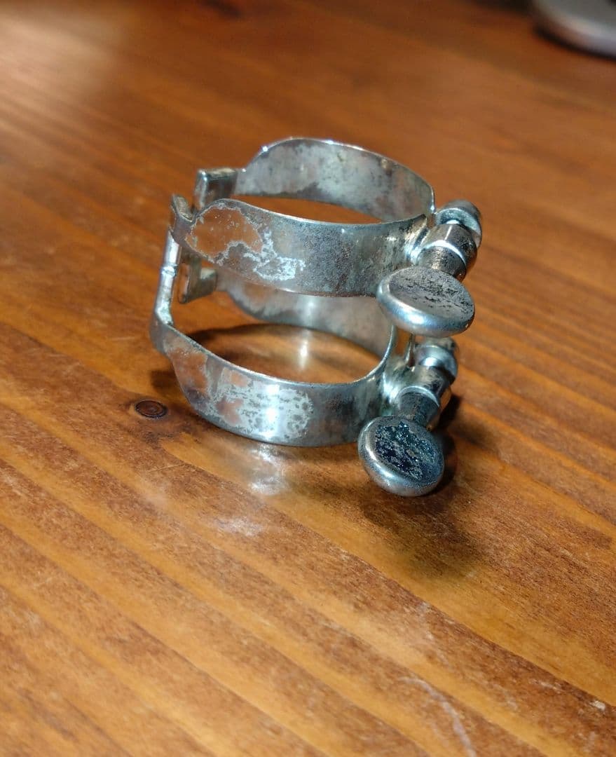 Altosaxリガチャーハリソン（メイヤー用）＋ジャンクMeyerマウスピース