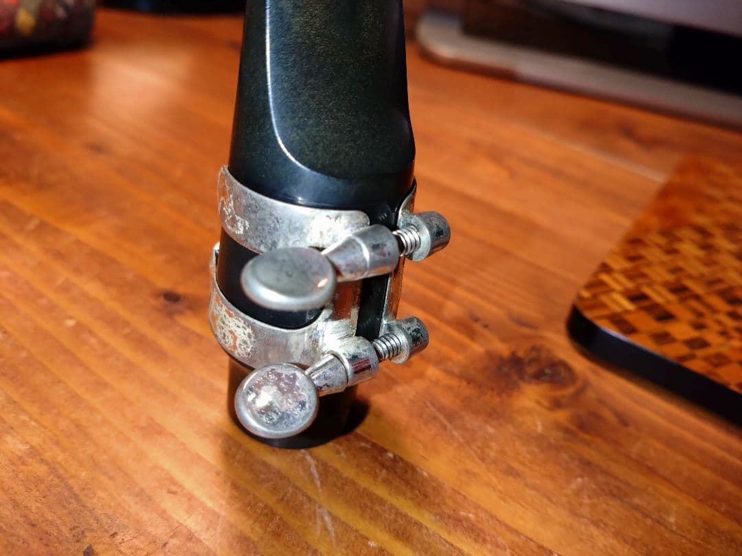 Altosaxリガチャーハリソン（メイヤー用）＋ジャンクMeyerマウスピース