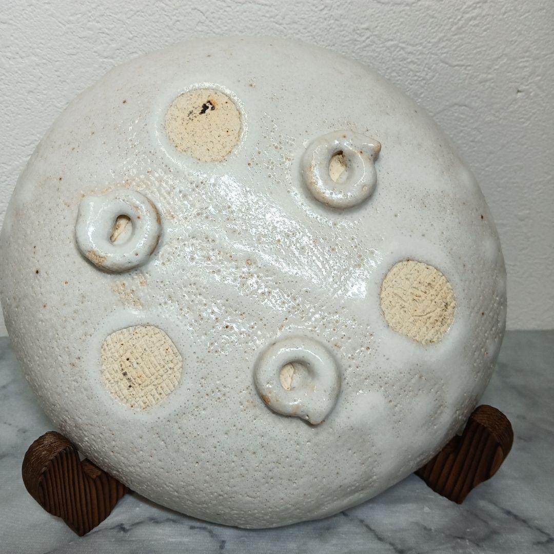 志野焼 隆月窯 菓子器 土田隆夫 陶器