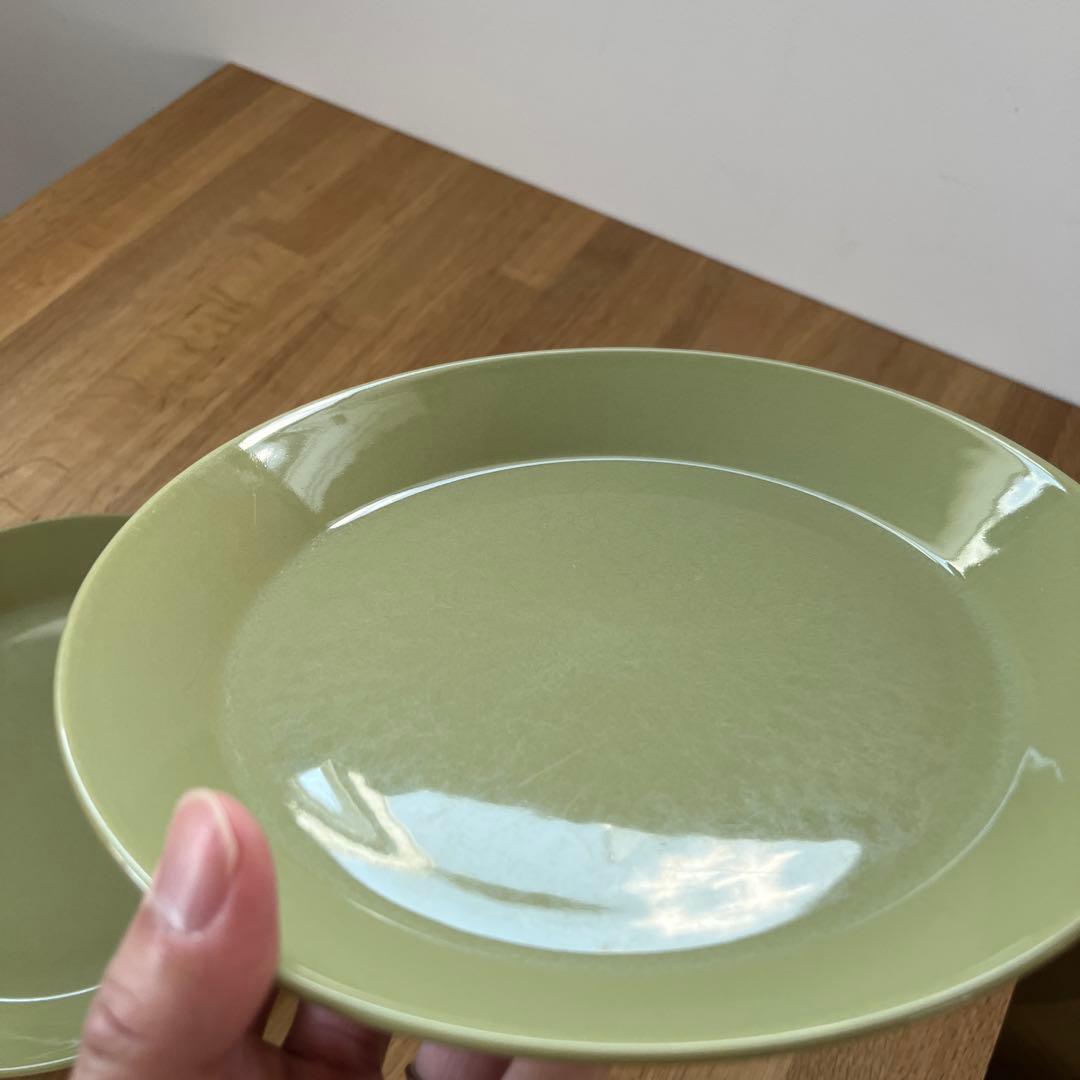 イッタラ  ティーマ21cm オリーブグリーン×2枚