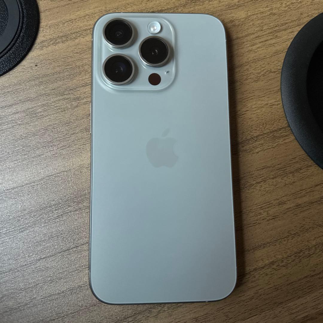 iPhone 15 Pro 128GB ナチュラルチタニウム｜バッテリー96%｜