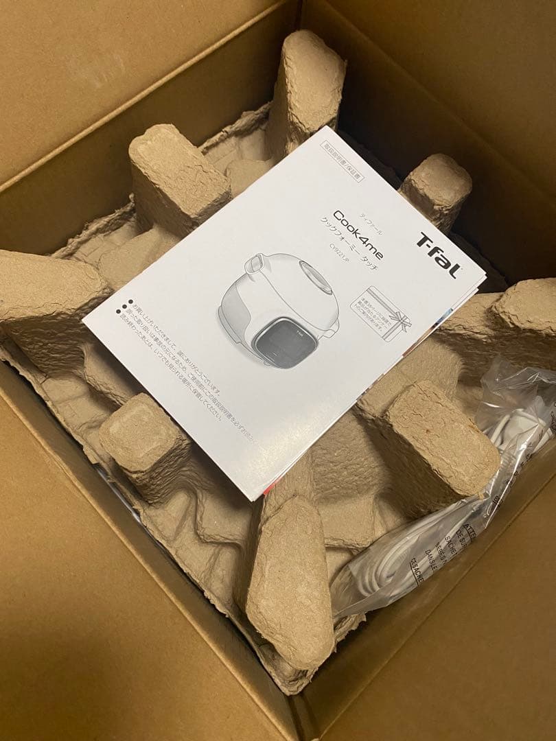 【新品　未使用】クックフォーミータッチホワイト3L CY9221JP