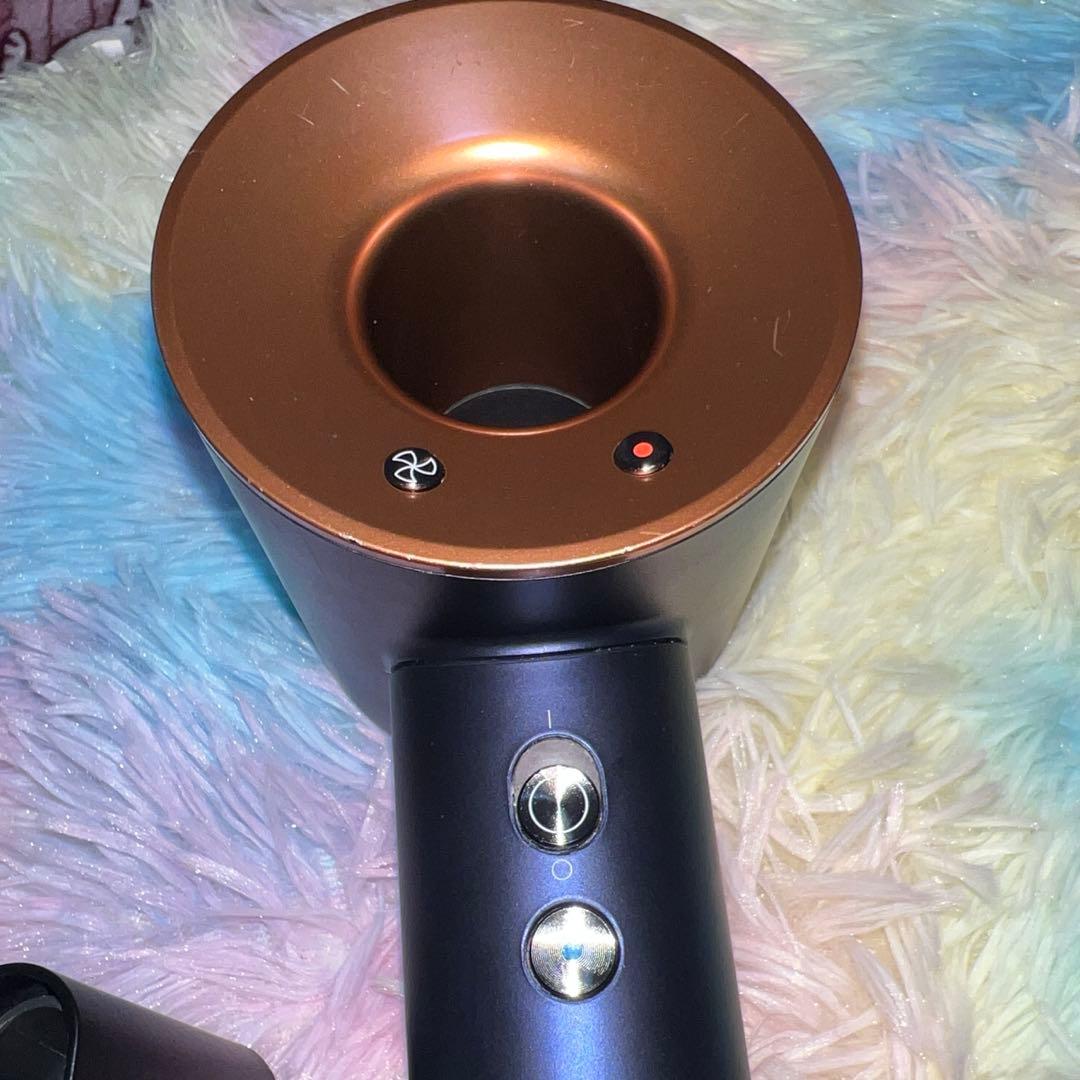 Dyson ヘアドライヤー HD08 ダークブルー/オレンジ