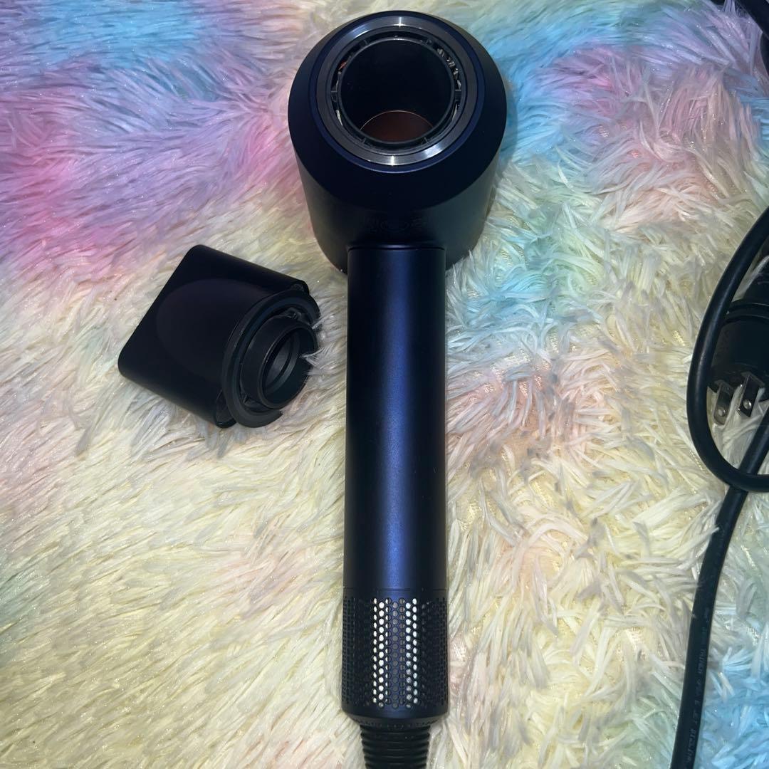 Dyson ヘアドライヤー HD08 ダークブルー/オレンジ