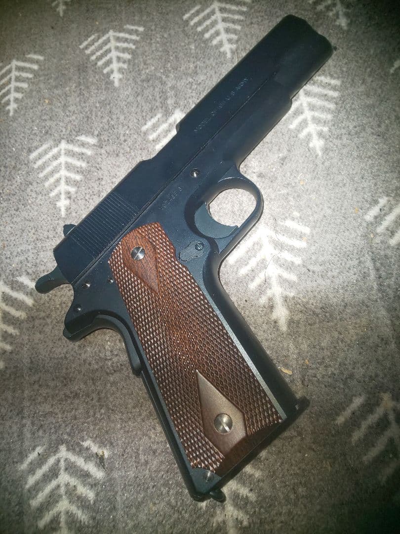 WA ウエスタンアームズ ミリタリーガバメント M1911 ロイヤルブルー HW