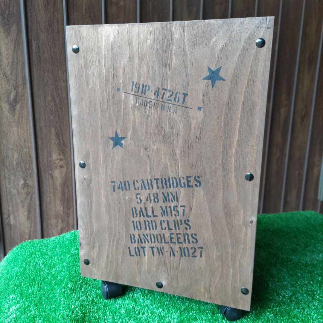 アメリカン☆★コンテナ風ダストボックスミディアム✨ハンドメイド