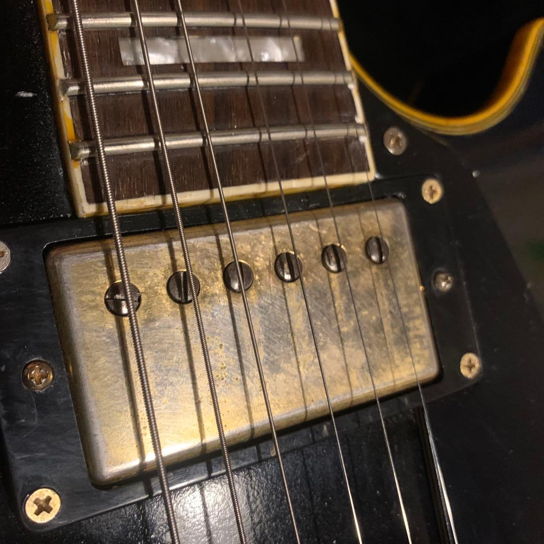 レスポールカスタム　ブラックビューティー