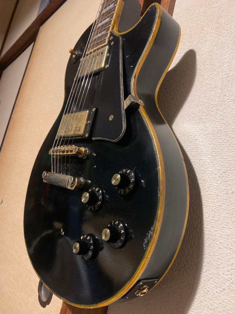 レスポールカスタム　ブラックビューティー