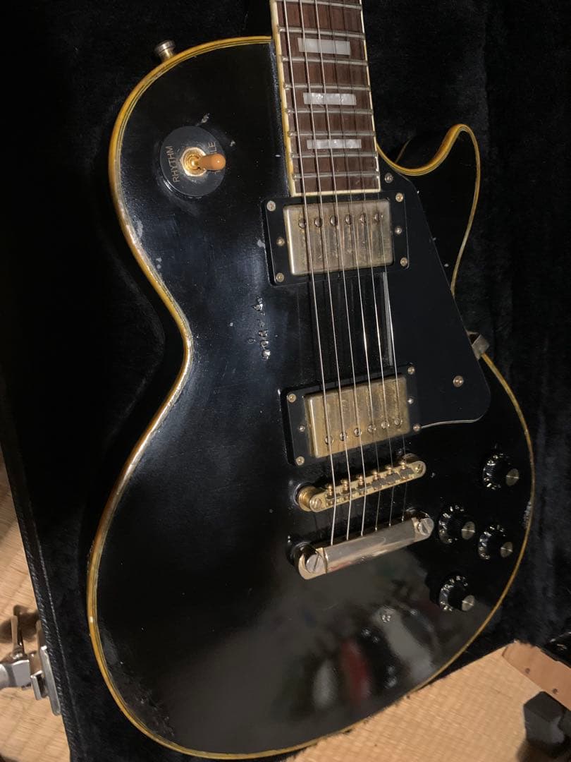 レスポールカスタム　ブラックビューティー