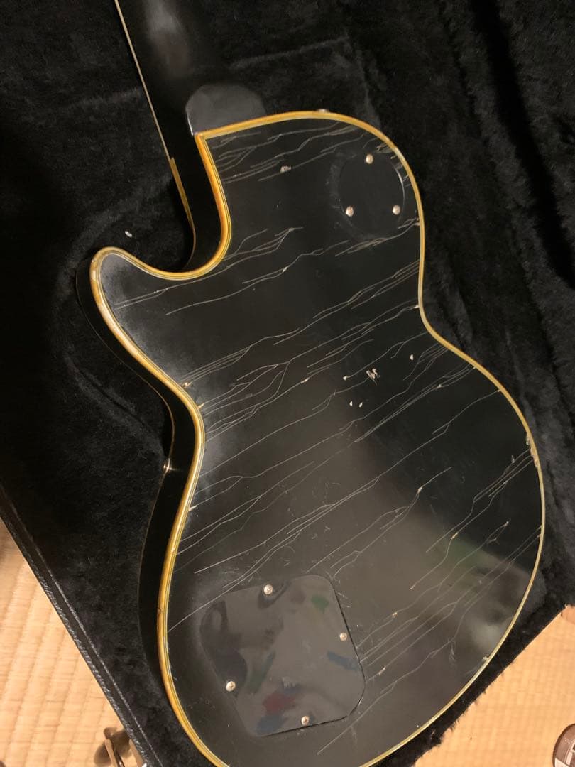 レスポールカスタム　ブラックビューティー
