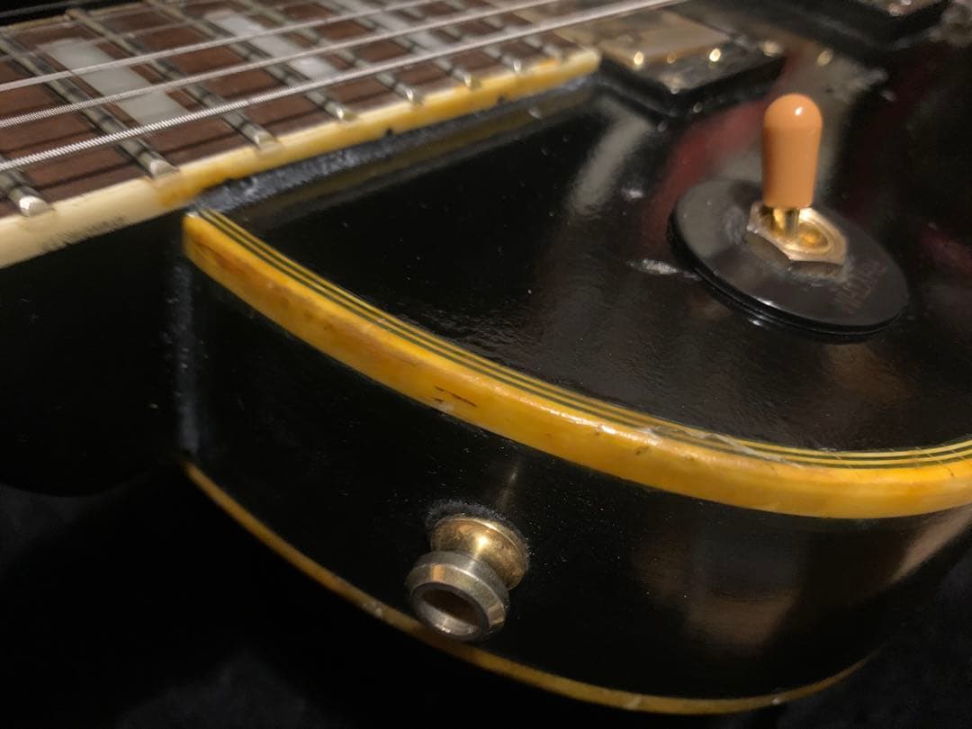 レスポールカスタム　ブラックビューティー