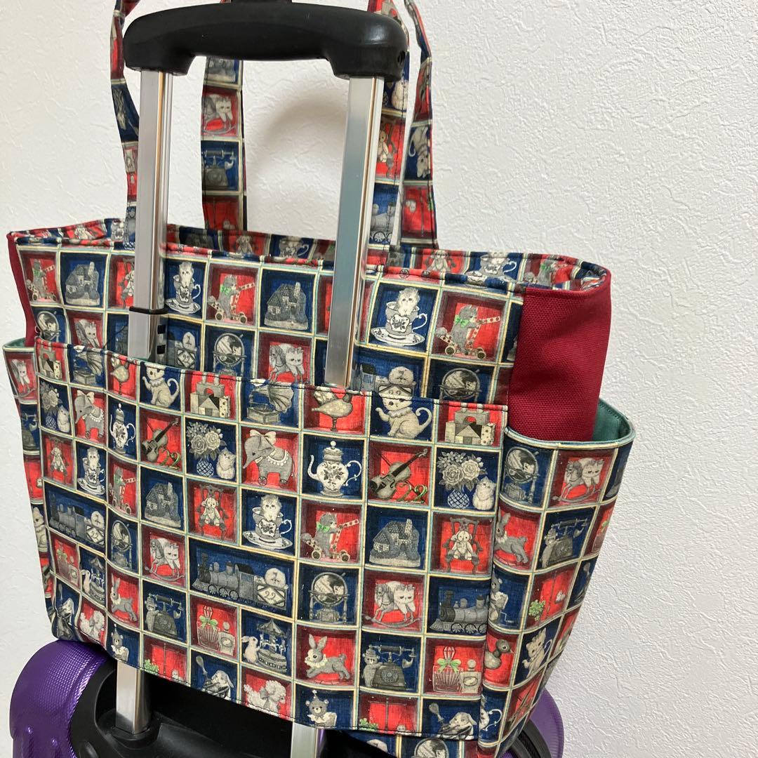 ユキエモン　TOYナイトボックス　キャリーオンバック　横35×縦30×マチ13㎝