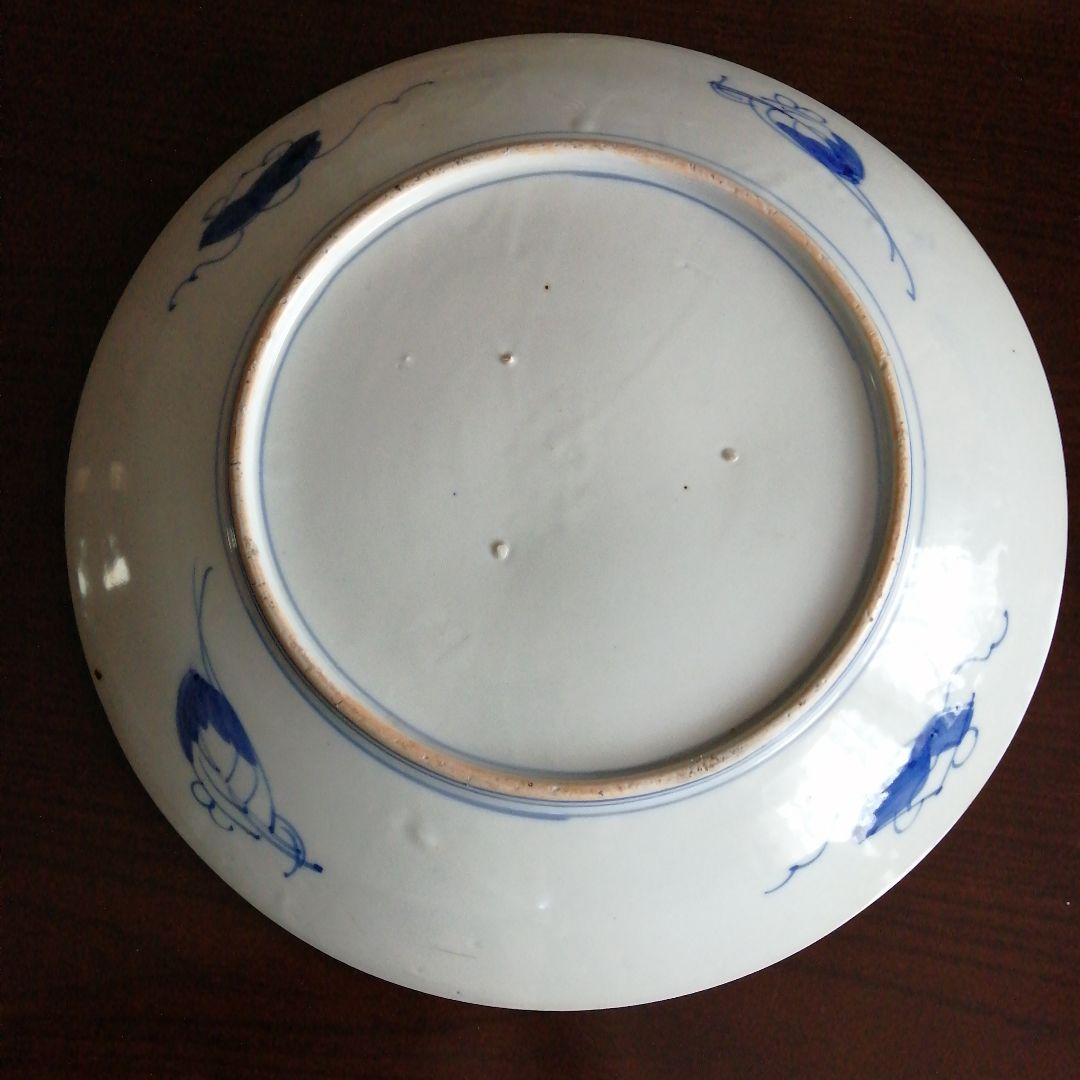 伊万里　金彩錦大皿　40.5cm　明治～大正期