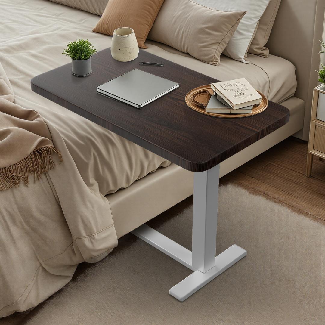 【新品】昇降式ベッドPCテーブル 介護用 高さ調整可能