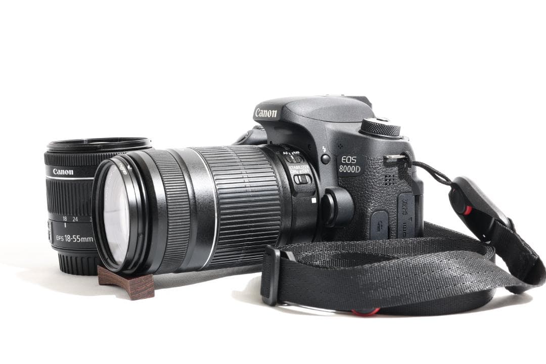 【ダブルレンズ】★Canon EOS 8000D★初心者オススメ 一眼レフ