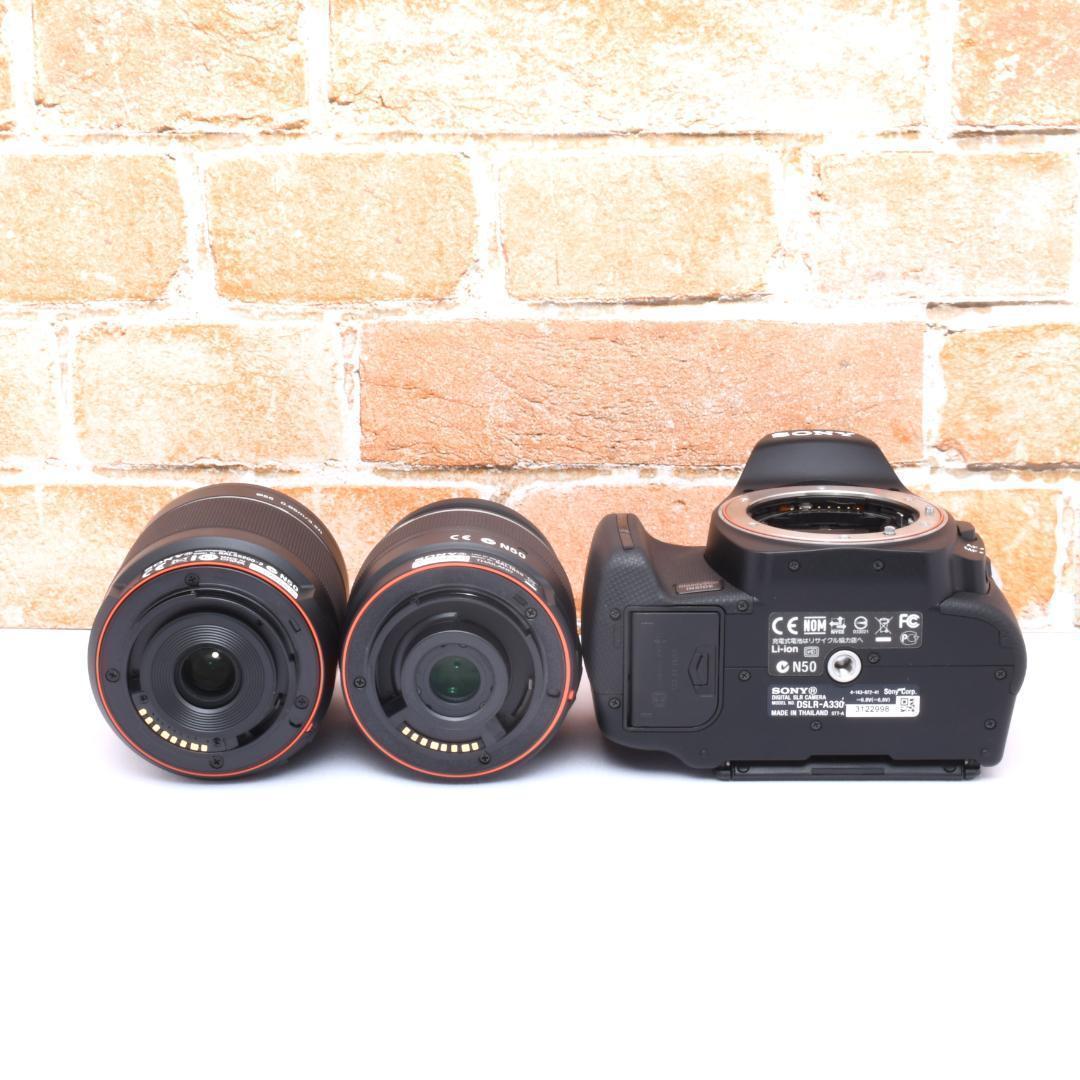 望遠レンズつき✨SONY α330✨ダブルレンズセット✨推し活おすすめ◎